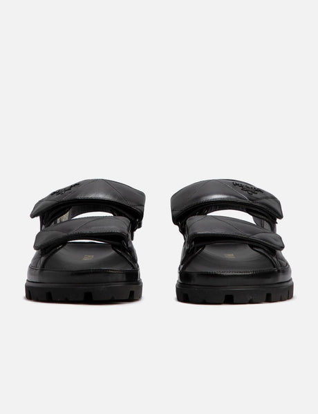 Padded Nappa Leather Sandals