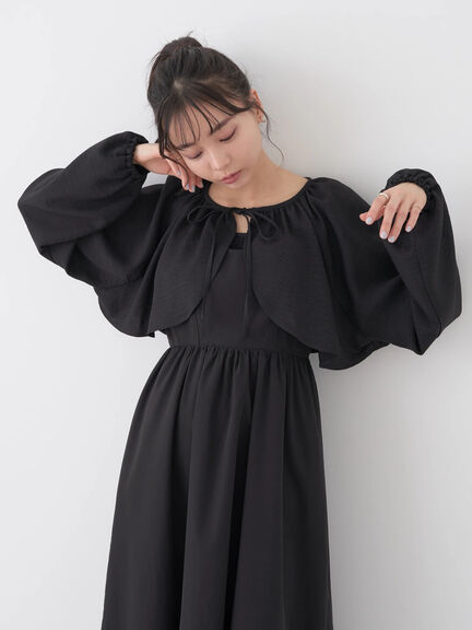 Bolero Kurokawa Ruffle Bolero by Bobo Tokyo