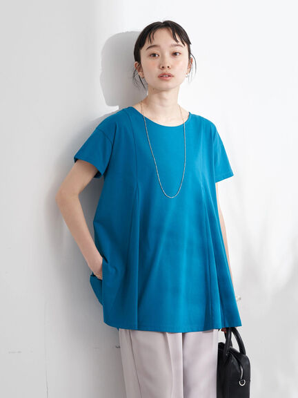 Tunik polos Abiko A-line T-Shirt