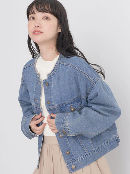 Jaket Jeans Wanita Enishi G Jean Jacket