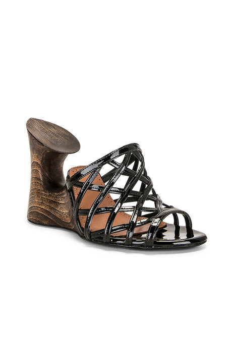 Sculpture Mule Sandal