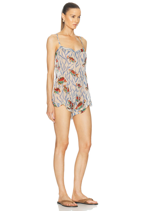 Swimmers Teddy Romper