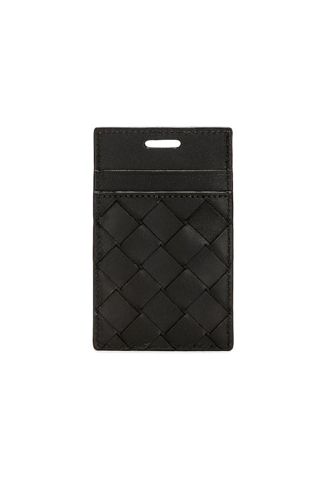 Intrecciato 15 Card Case On Strap Vn