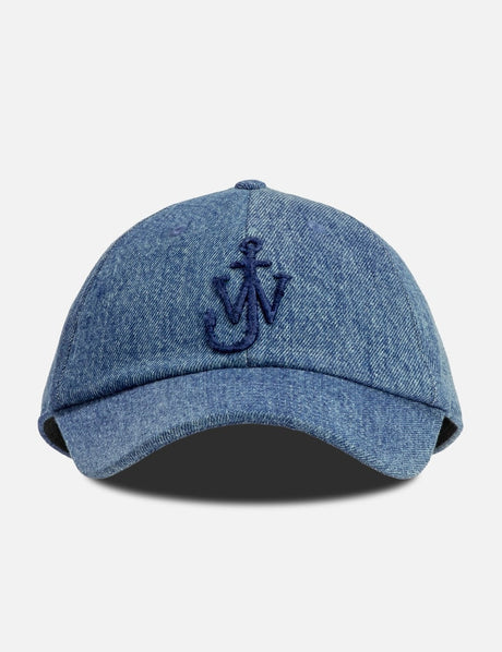 Baseball Cap With Anchor Logo