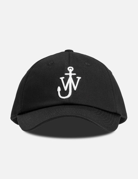 Baseball Cap With Anchor Logo