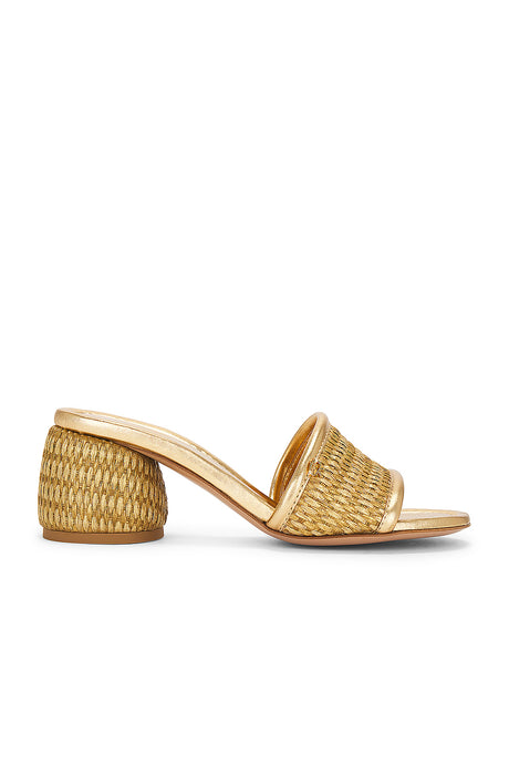 Marbella & Nappa Silk Washed Mules