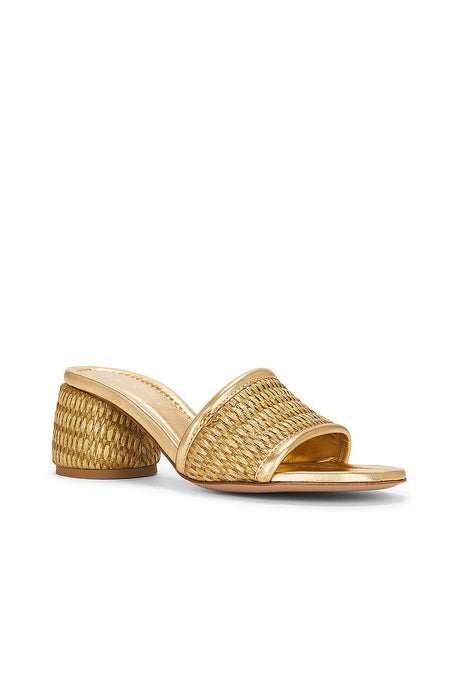 Marbella & Nappa Silk Washed Mules