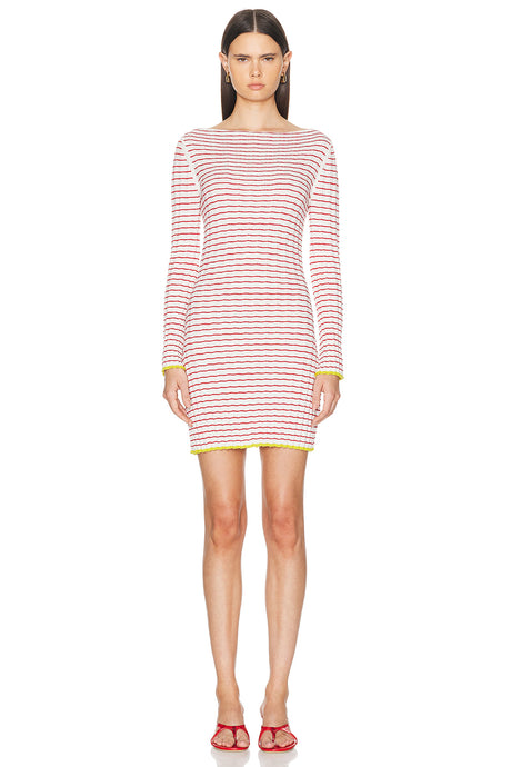 Stripe Rib Dress