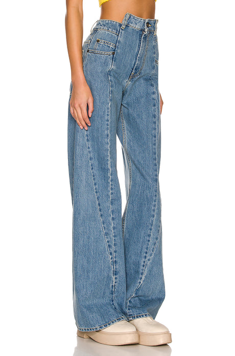 5 Pocket Wide Leg Jean