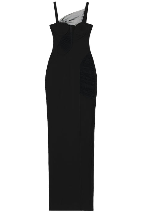 Asymmetrical Panel Gown