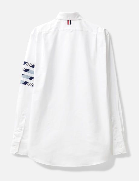 4-Bar Repp Stripe Shirt