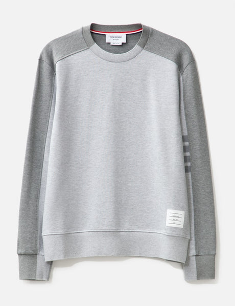 4-Bar Stripe Cotton Sweatshirt