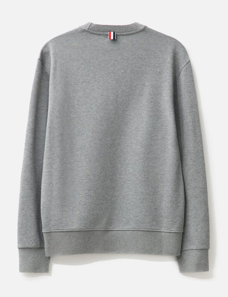 4-Bar Stripe Cotton Sweatshirt