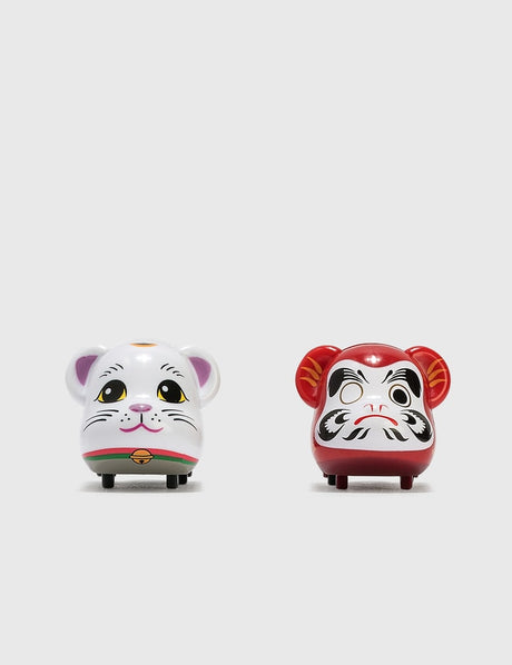 Be@rbrick Train Daruma & Manekineko Set