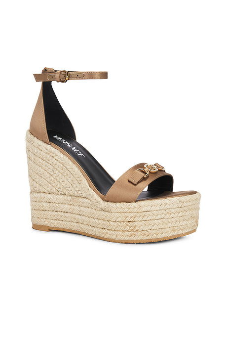 Fabric Wedge Espadrille Sandal