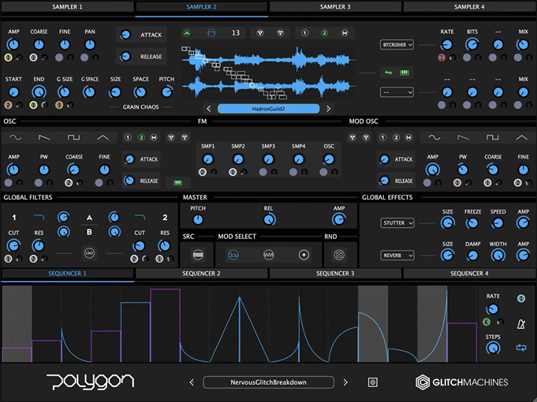 GlitchMachines Polygon 2 Sampler