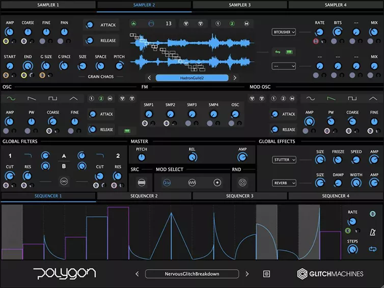 GlitchMachines Polygon 2 Sampler